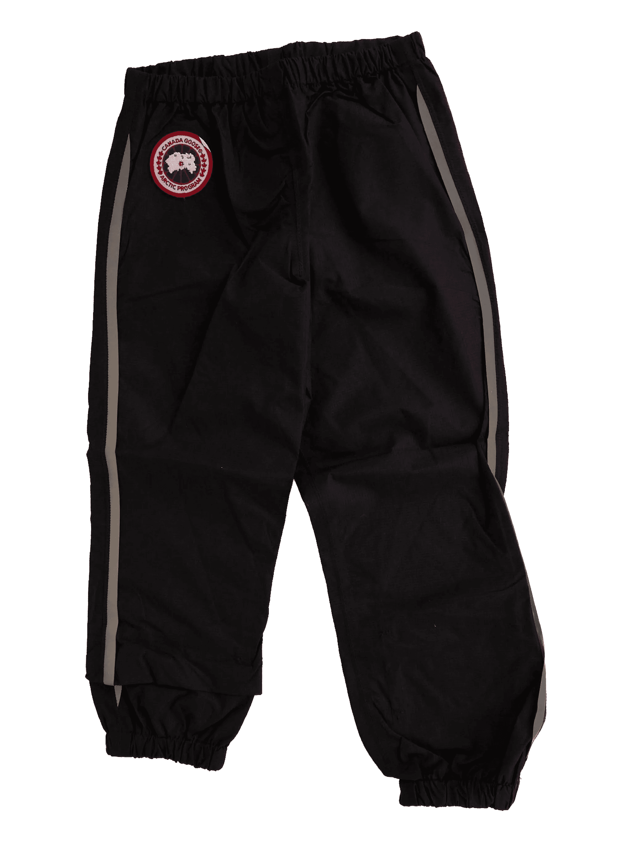 patch-logo stripe-detail track pants - Image 1