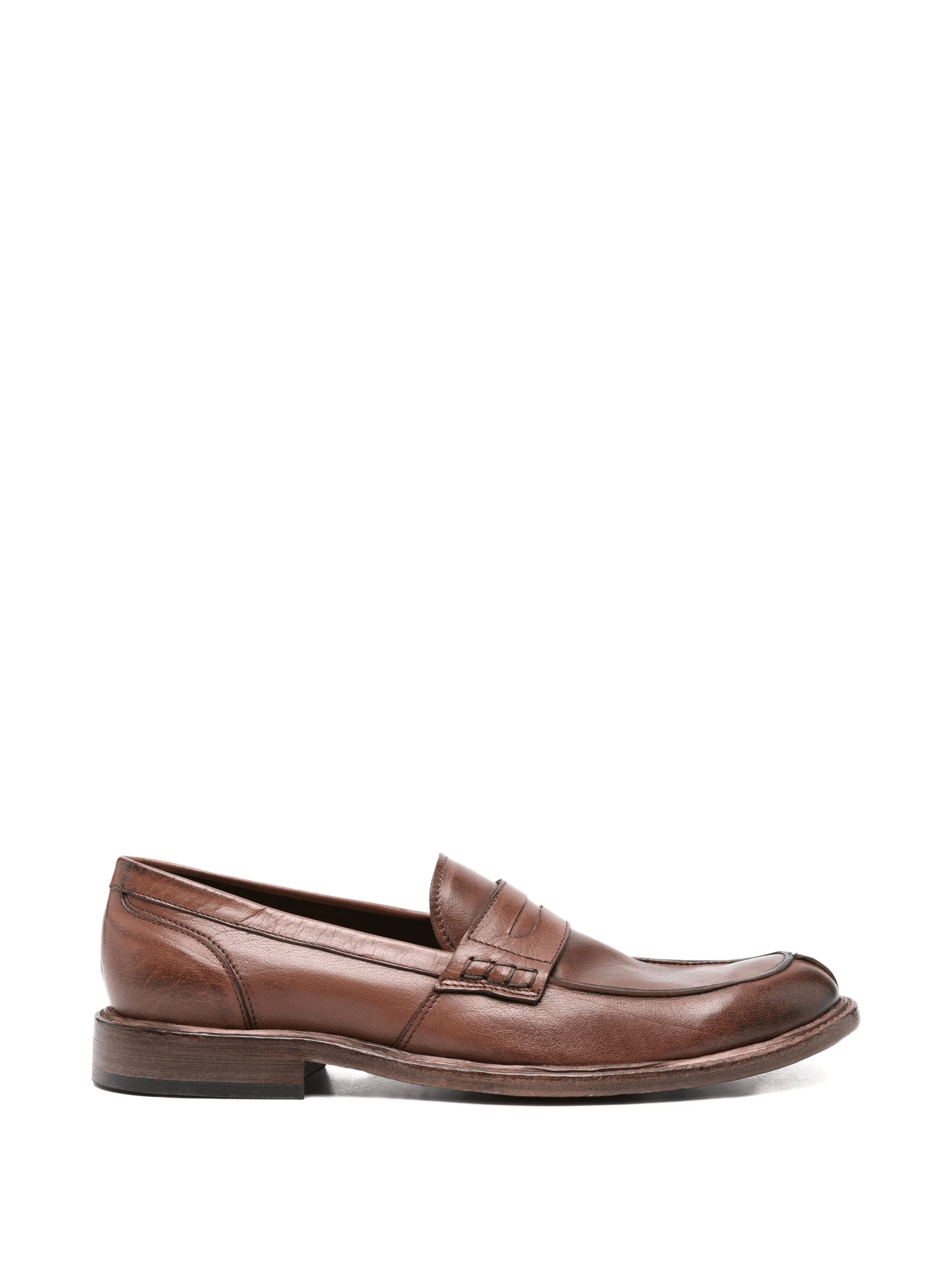penny leather loafers - Image 1