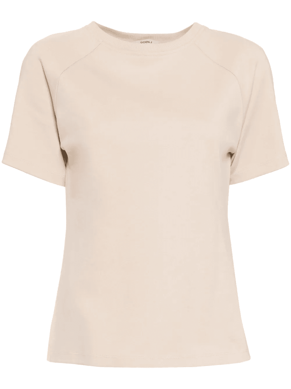 twist-detailing cotton T-shirt - Image 1