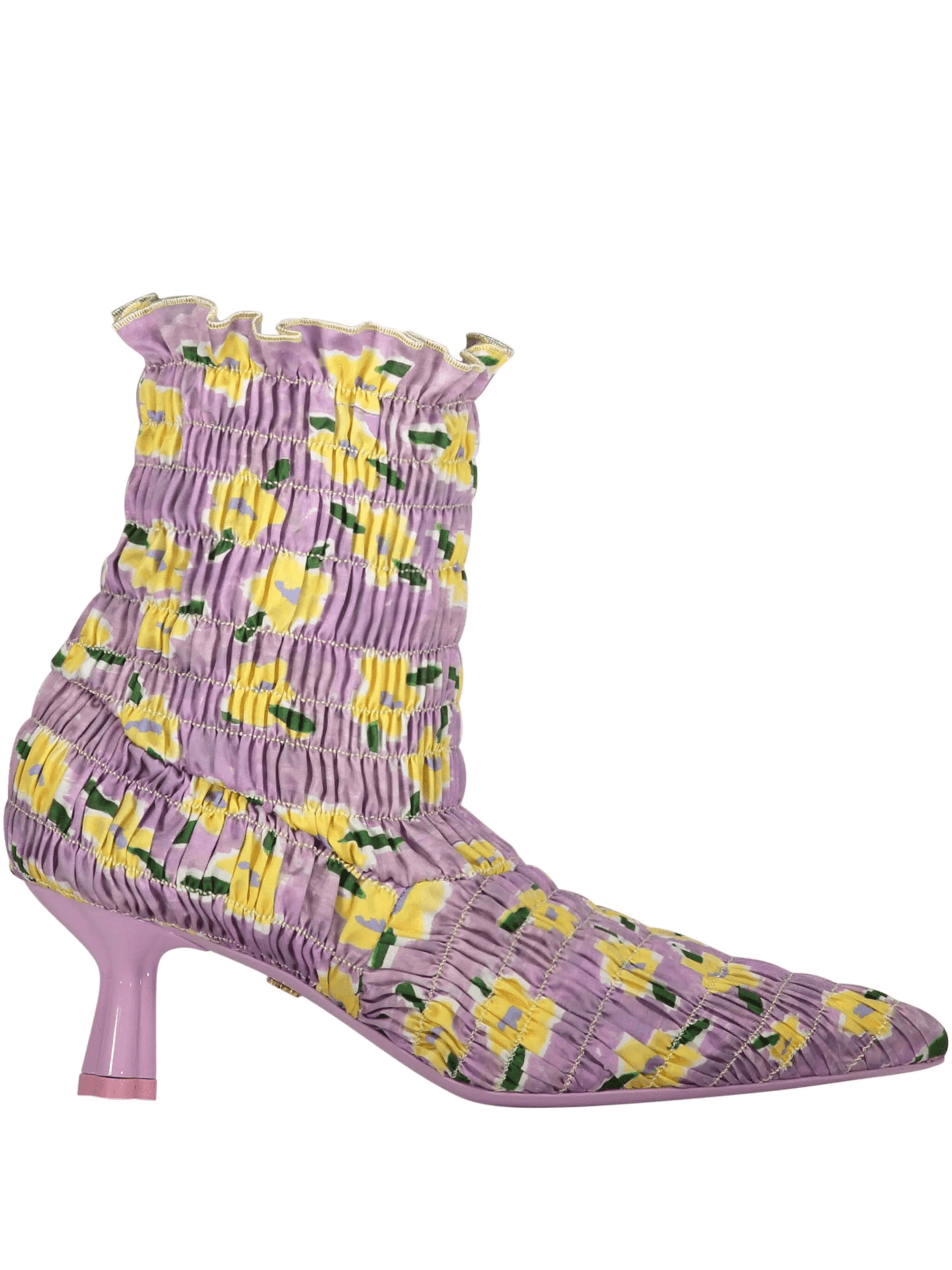 50mm floral-print ankle boots - Image 1
