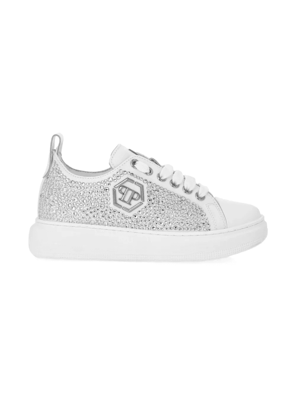 crystal-embellished sneakers - Image 1