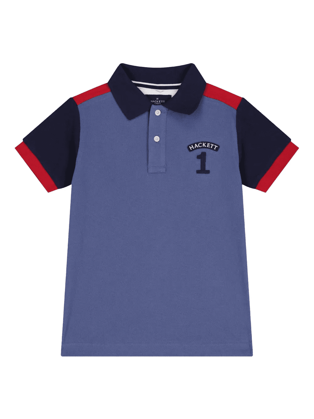 logo-detail polo shirt - Image 1