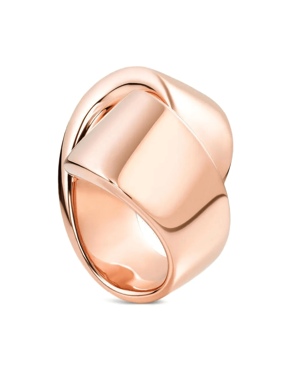 18K rose gold Abbraccio ring - Image 1