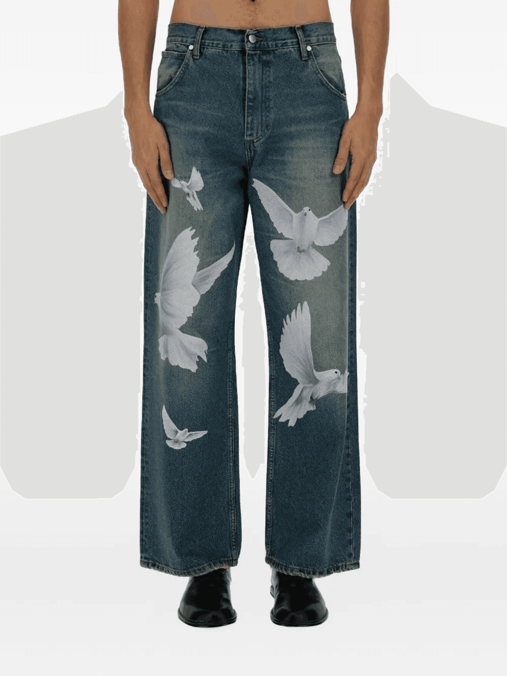 Freedom Doves straight-leg jeans - Image 1