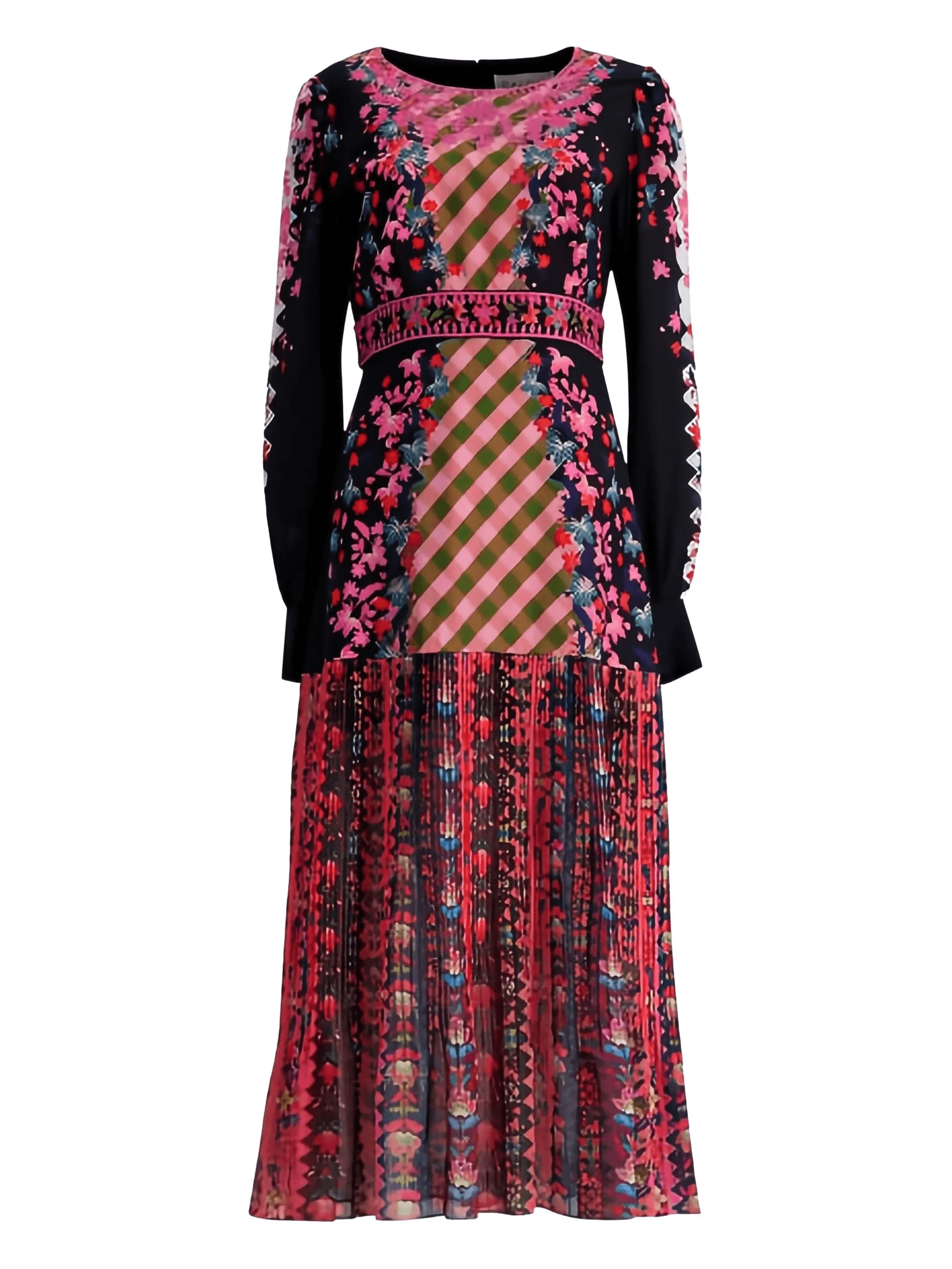 floral pleated dress - Image 1
