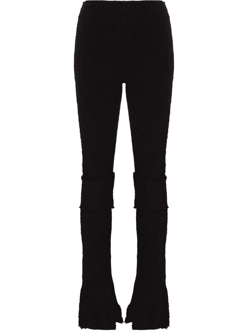 Warm Up knitted flared trousers - Image 1