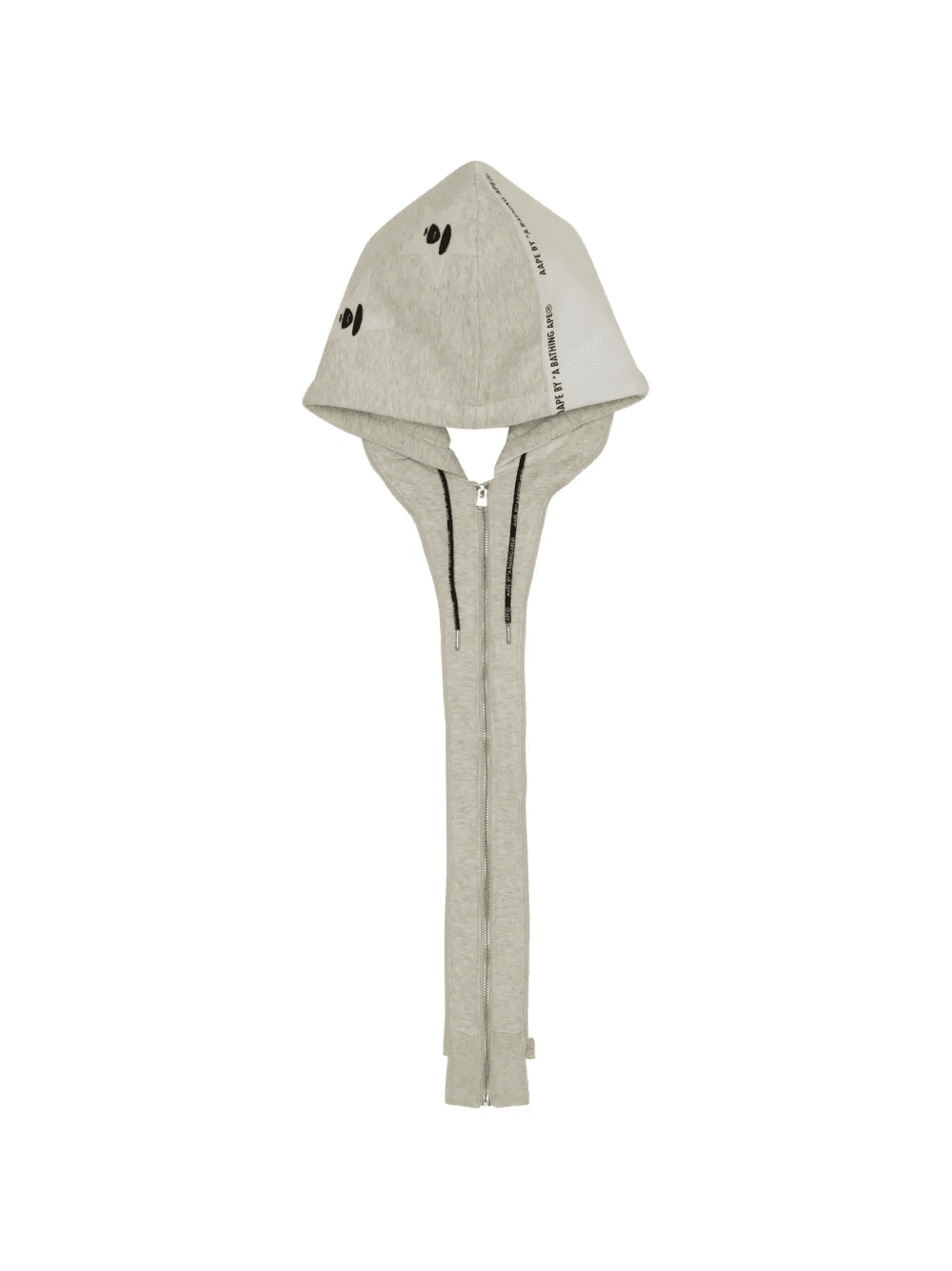 panelled hooded denim jacket — Image 5