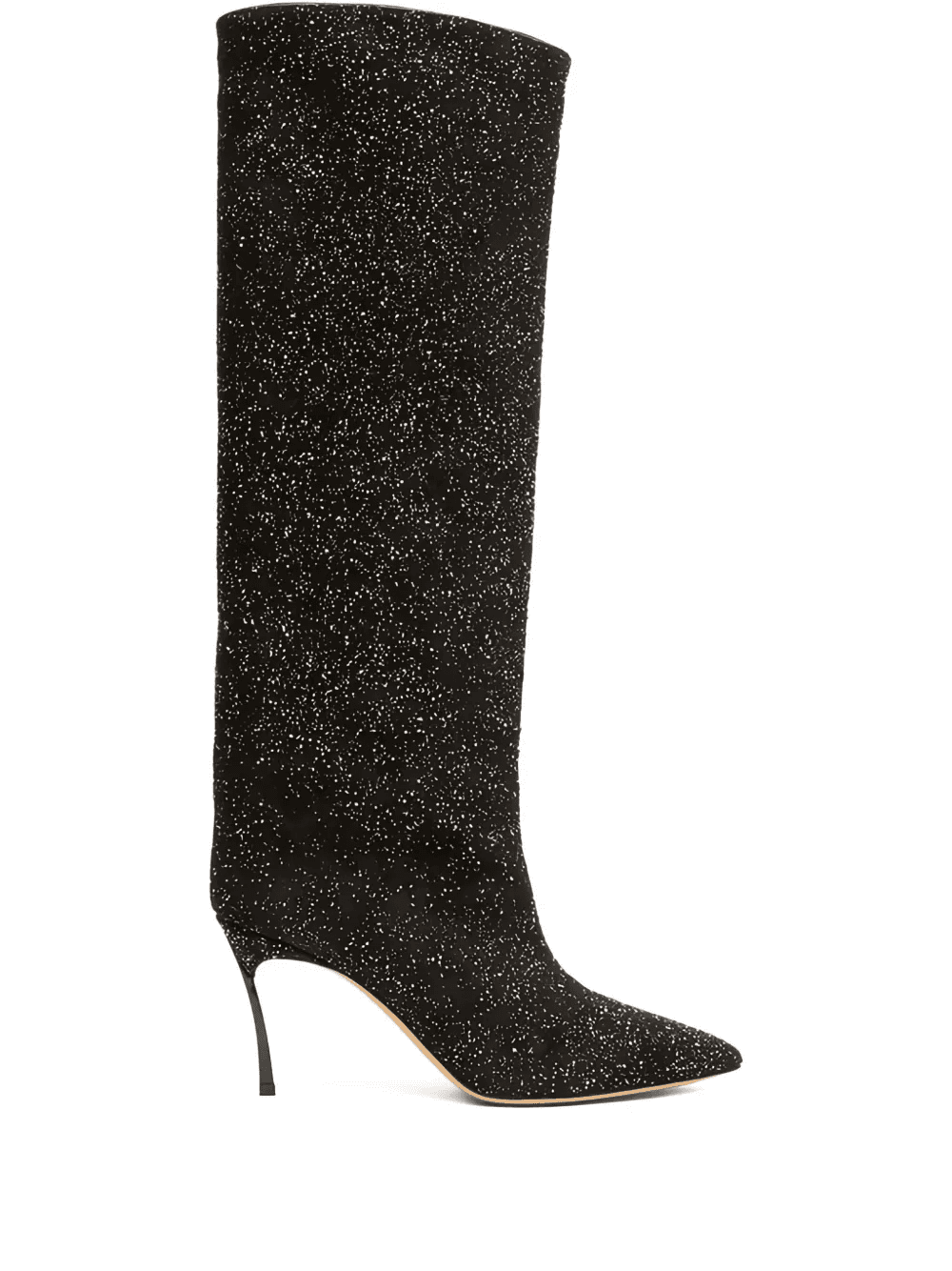 stiletto-heel pointed-toe boots - Image 1