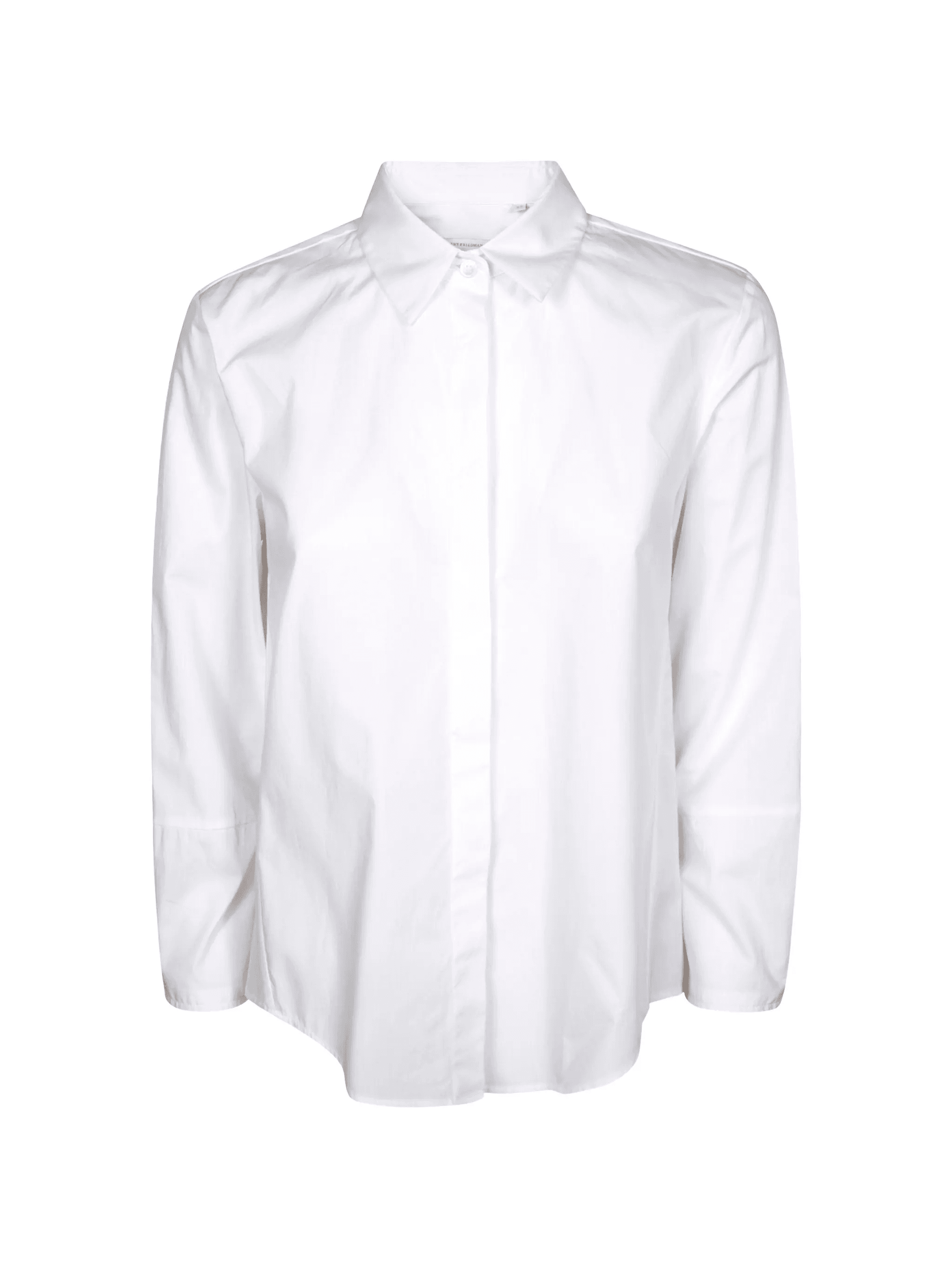 long-sleeved poplin shirt - Image 1