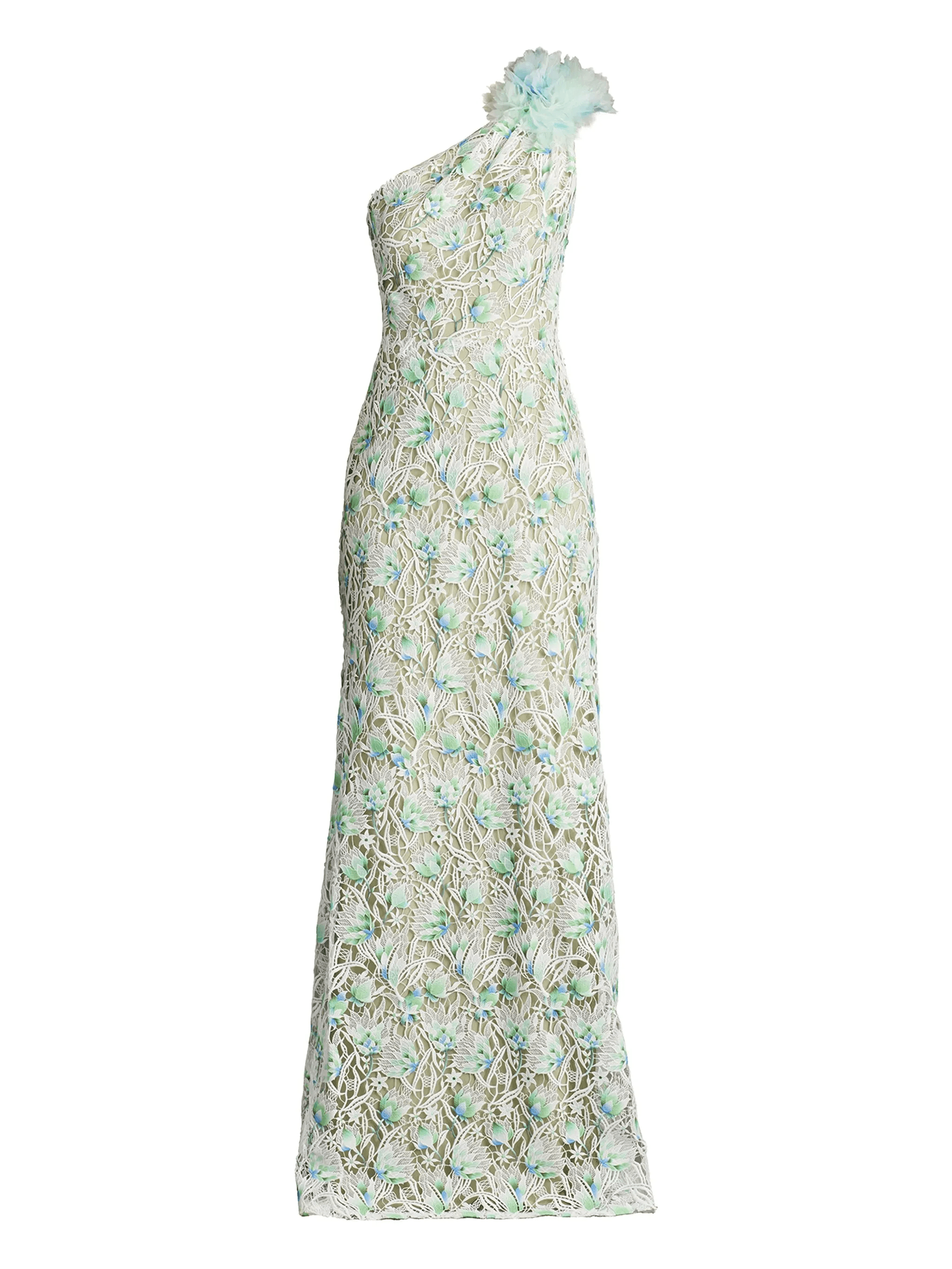 floral-motif dress - Image 1