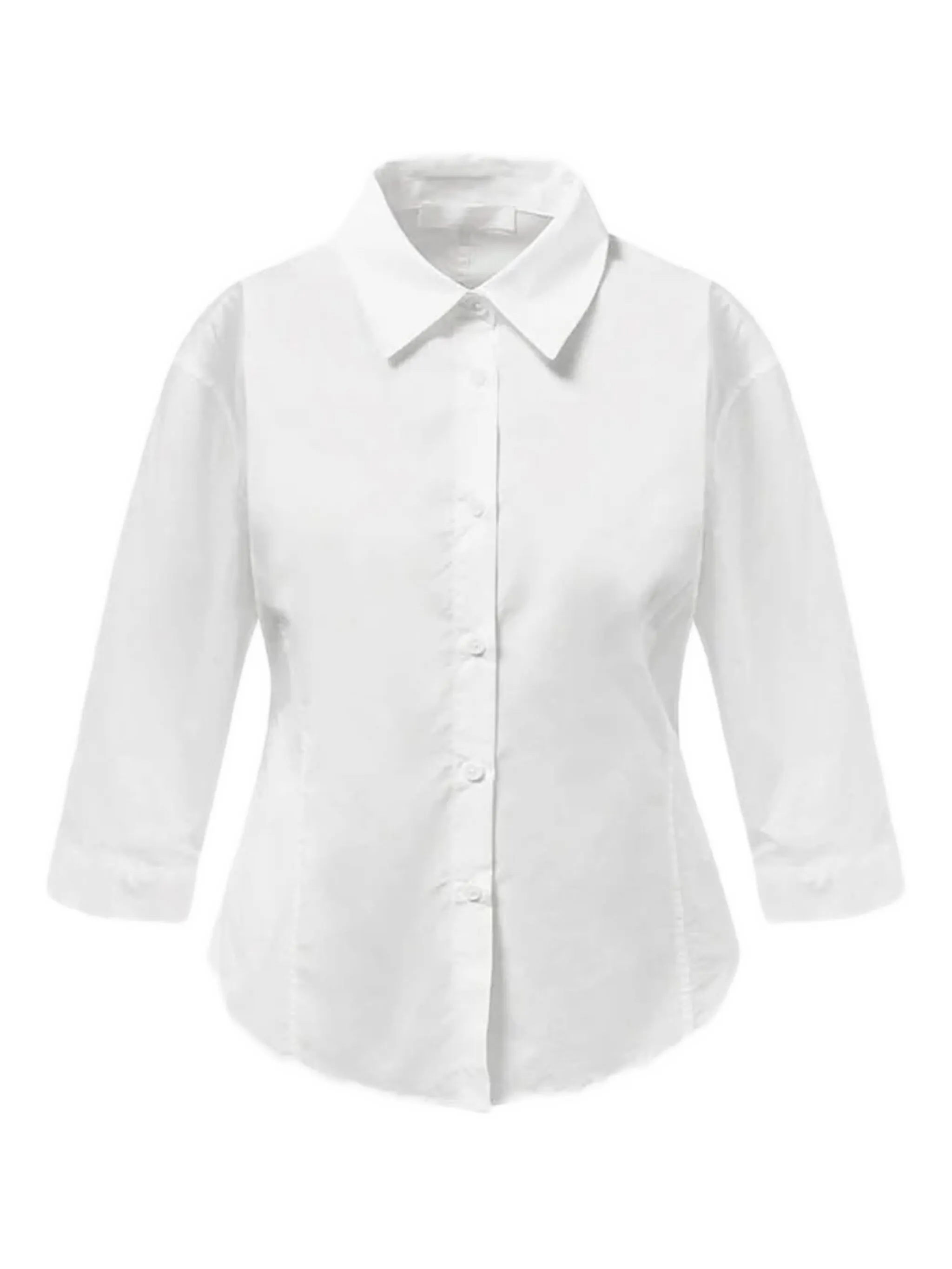 three-quarter sleeve shirt - Image 1