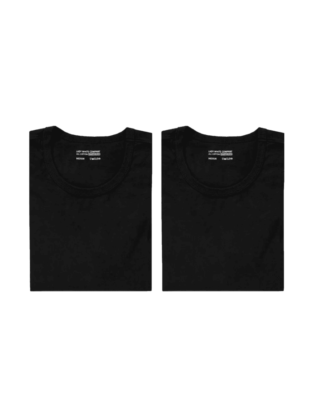 crew-neck cotton T-shirt (pack of two) - Image 1