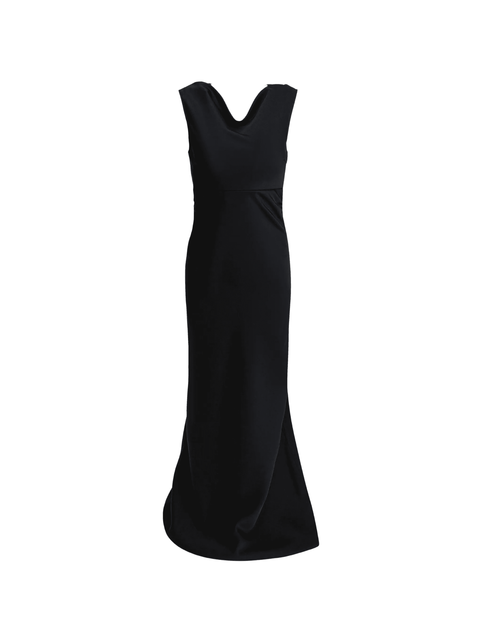 cowl neck maxi dress - Image 1