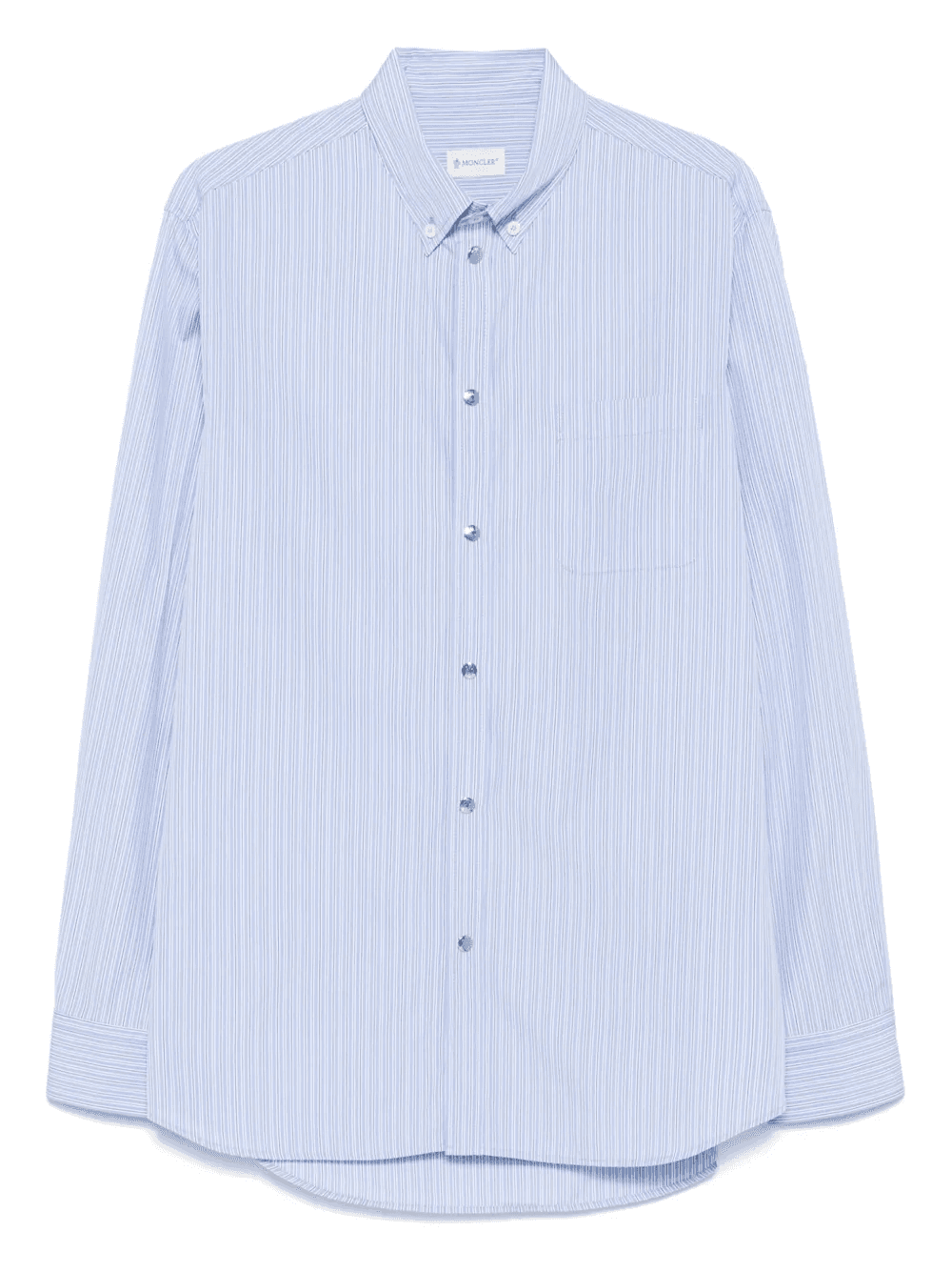 striped long-sleeved shirt - Image 1