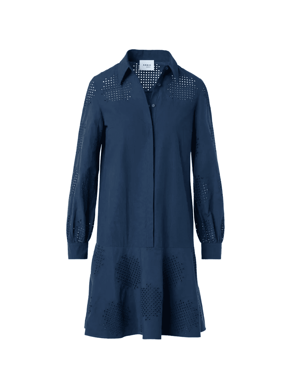 embroidered short dress - Image 1