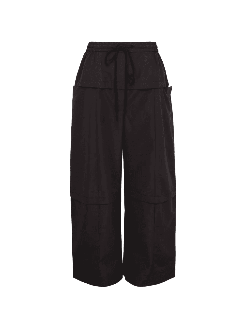 ankle-length wide-leg trousers - Image 1
