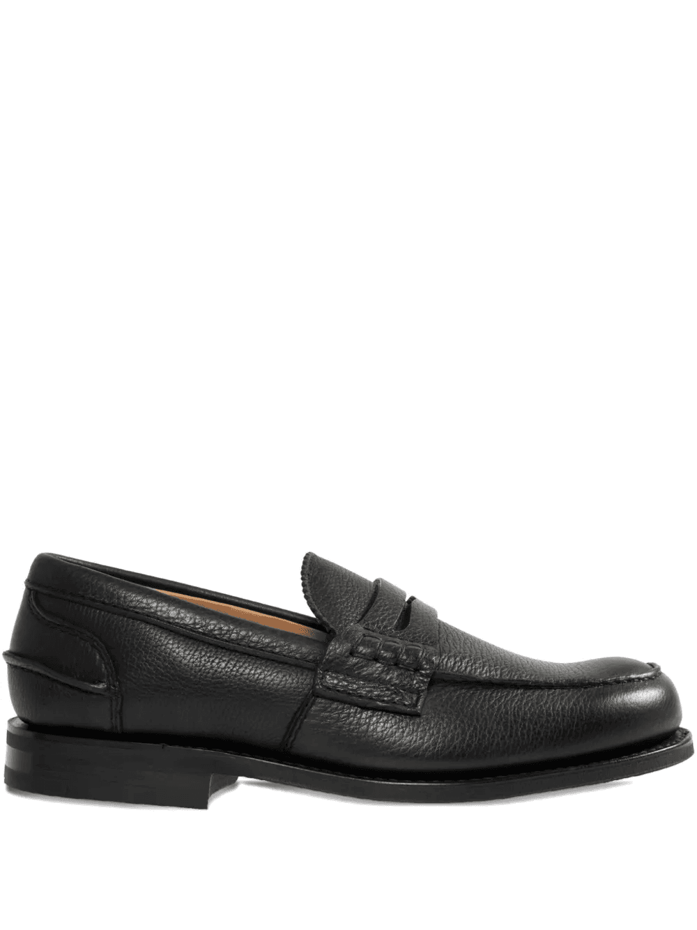 leather penny loafers - Image 1