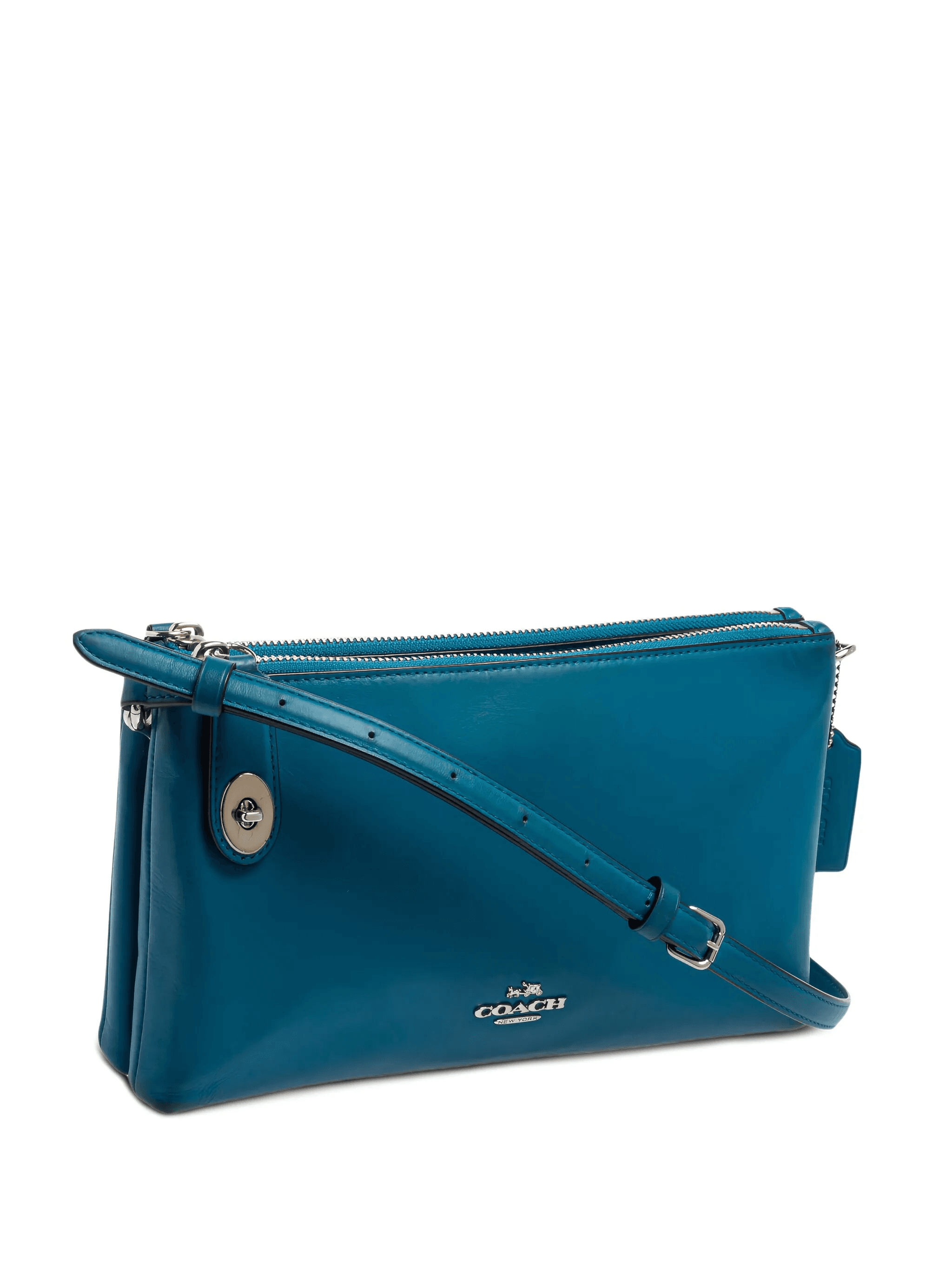Crosby zip leather cross body bag - Image 1