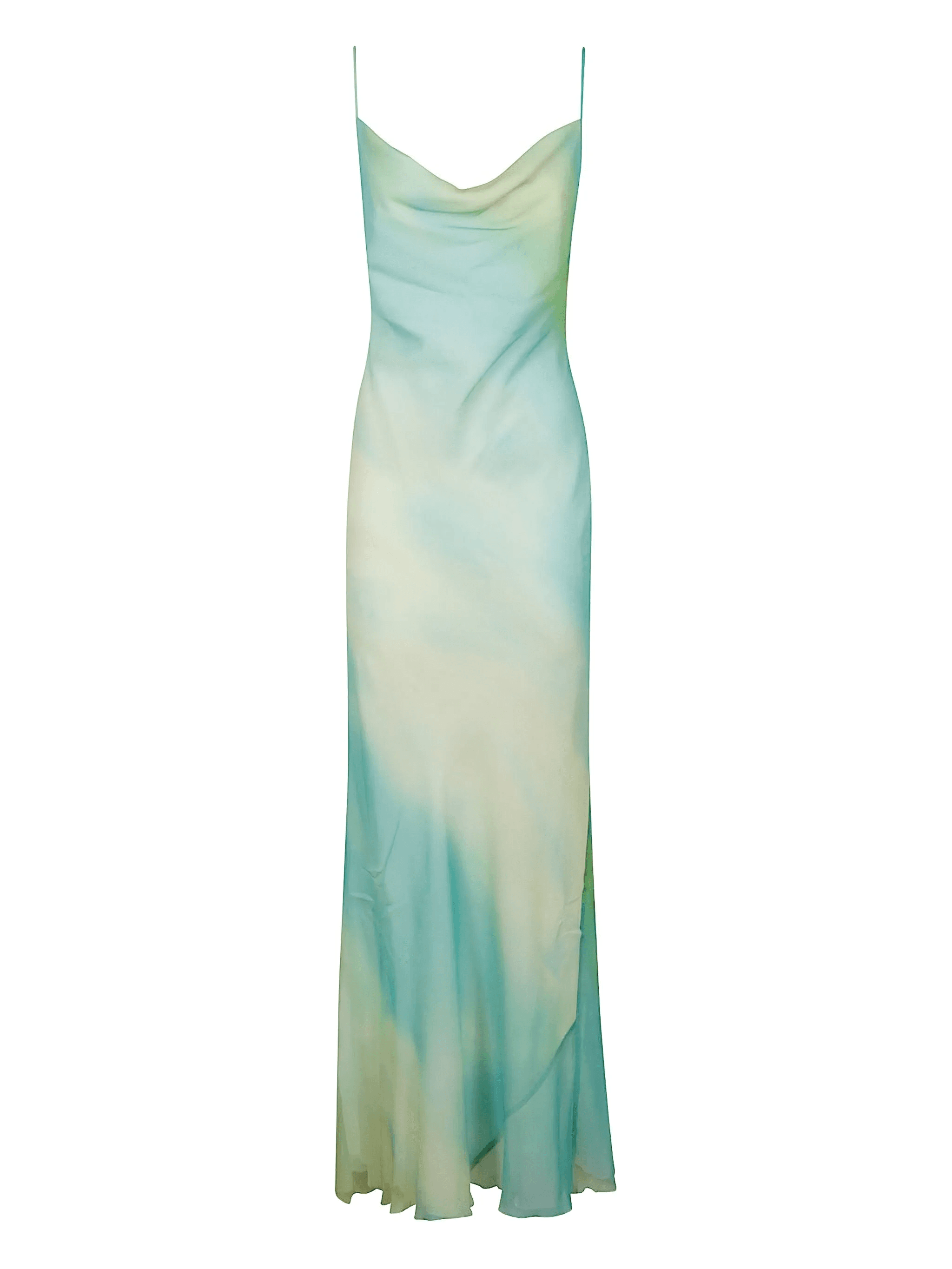 cowl-neck maxi dress - Image 1
