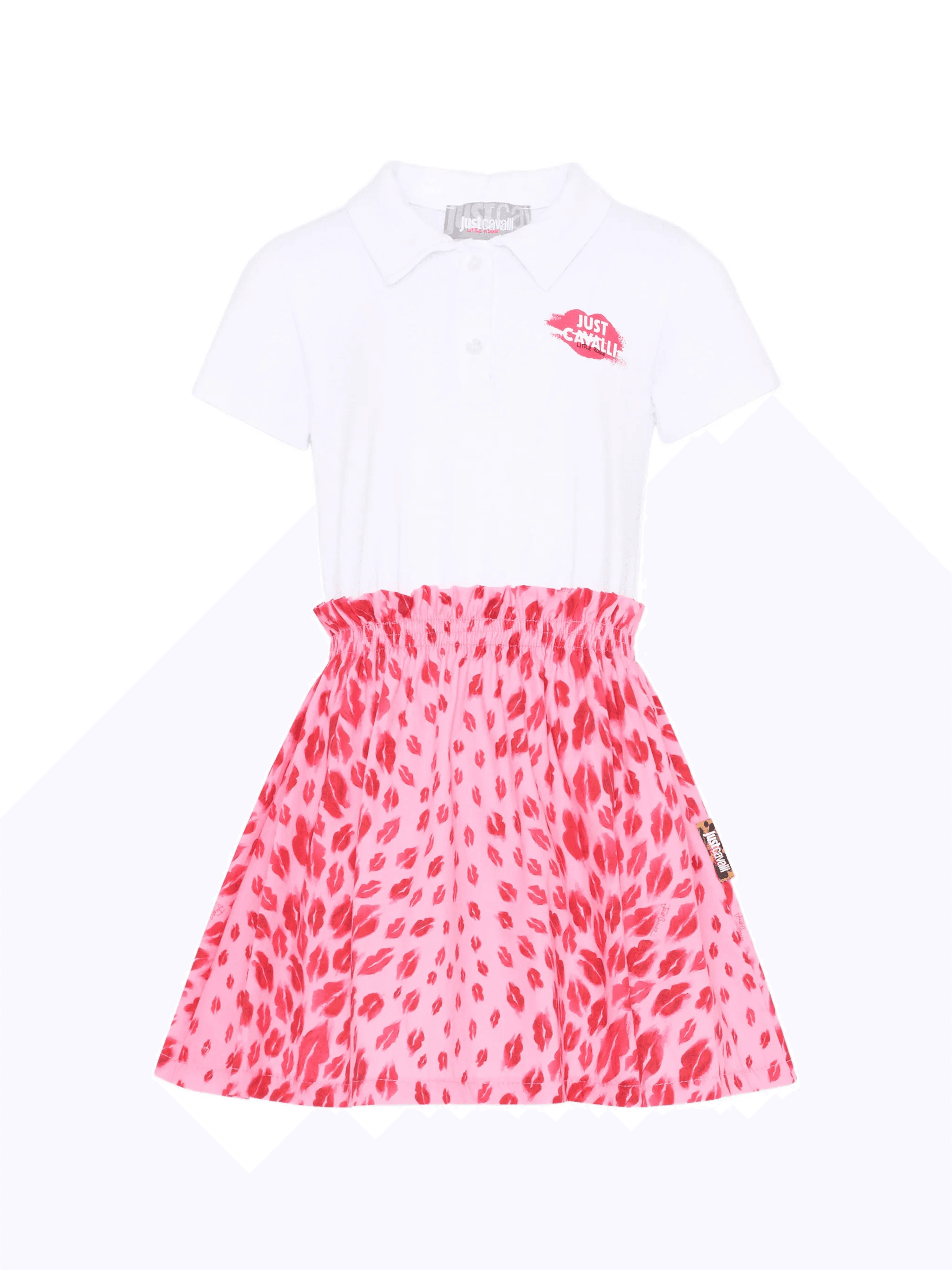 short-sleeve print dress - Image 1