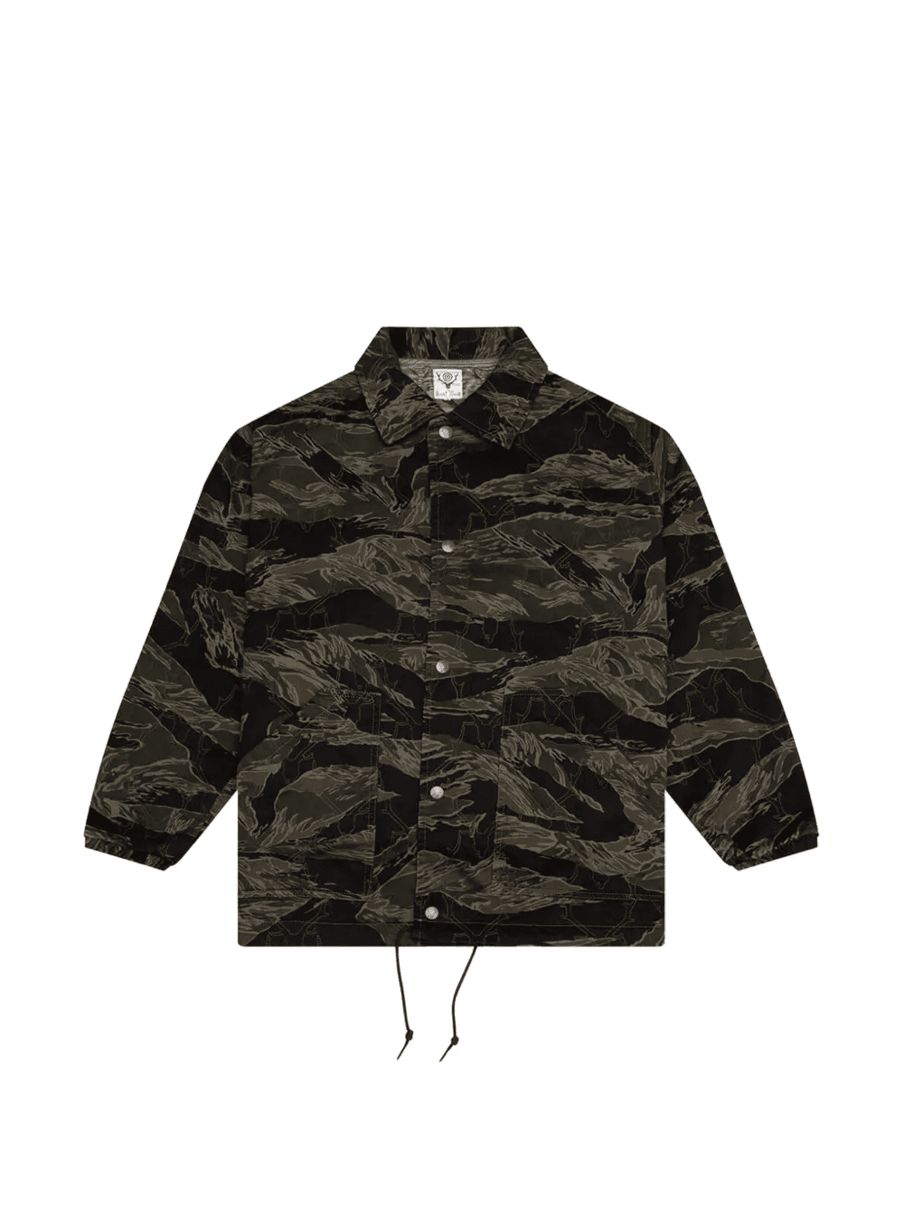 Skull Quilting camo-print jacket - Image 1