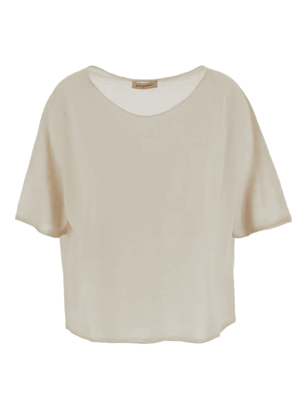 fine-knit T-shirt - Image 1