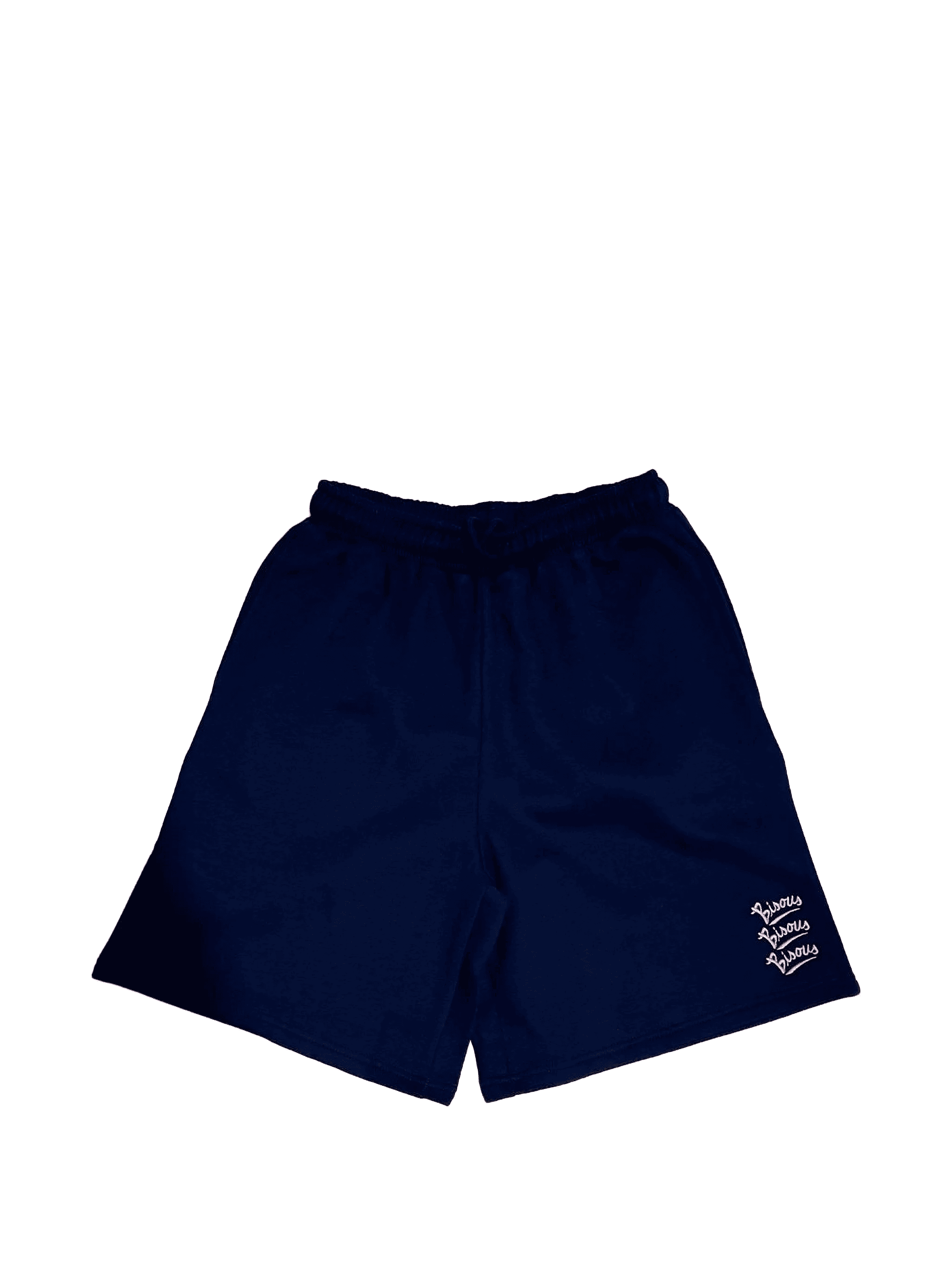 drawstring embroidered shorts - Image 1