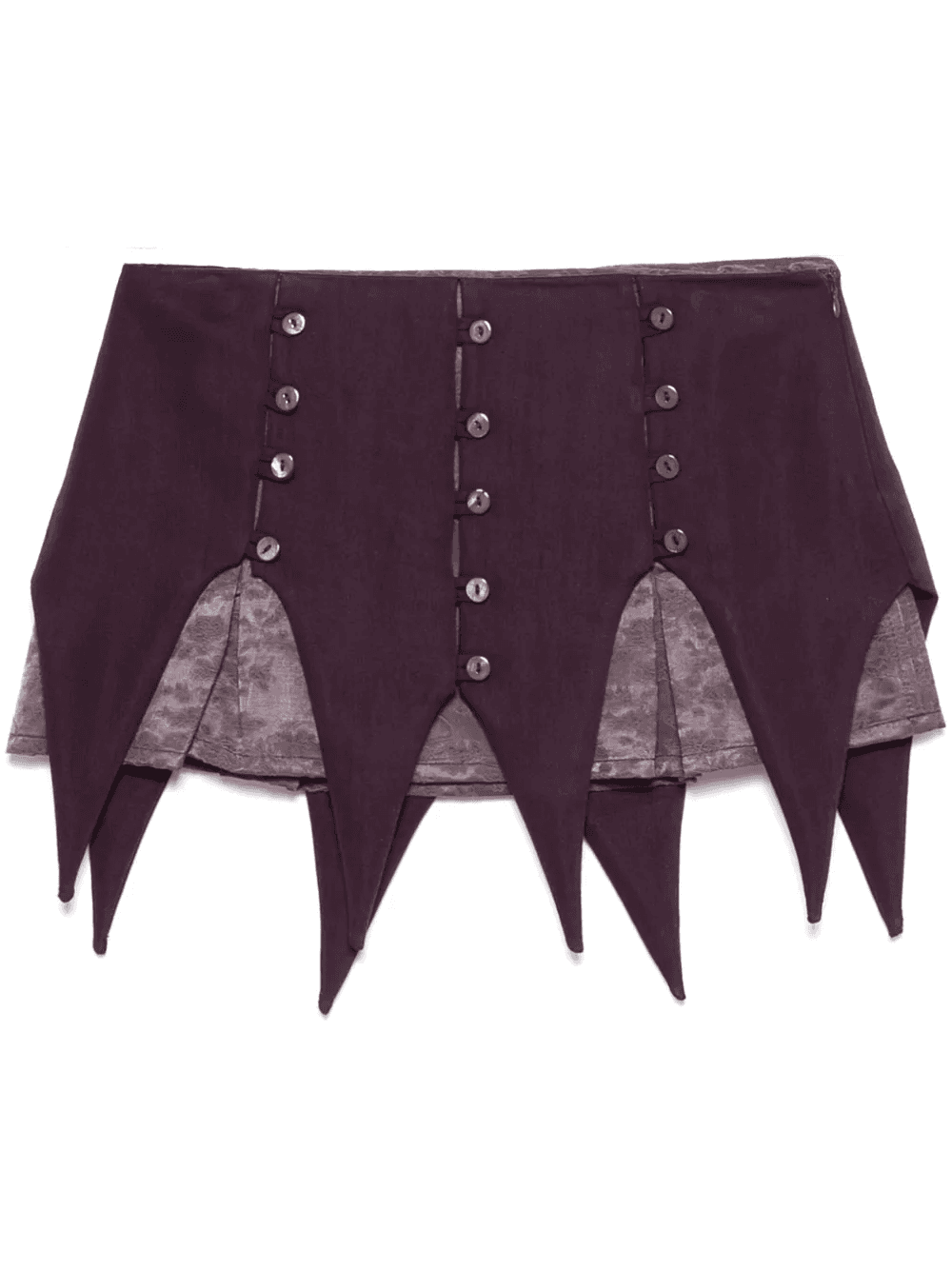 panel mini skirt - Image 1