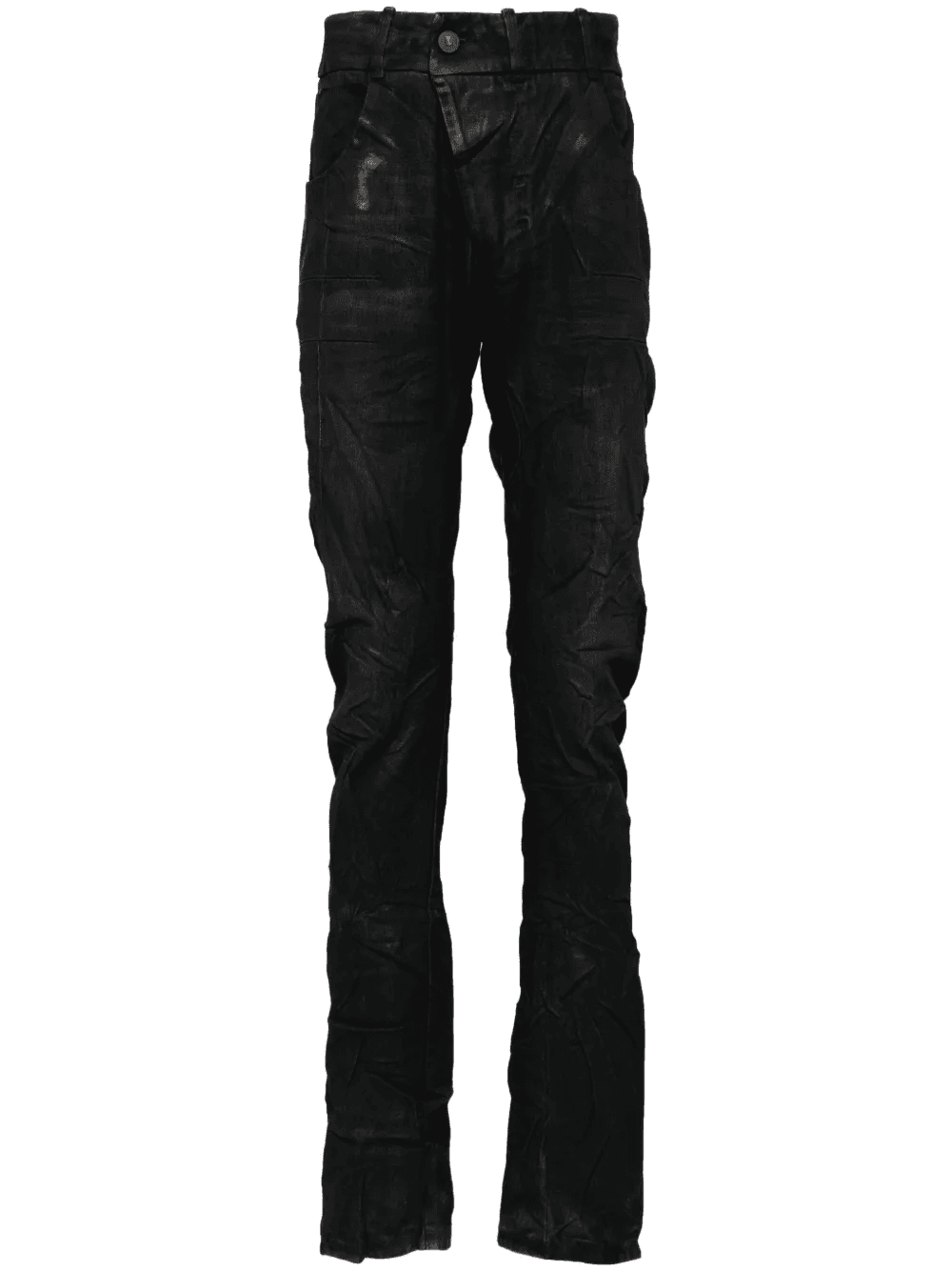 drop-crotch skinny jeans - Image 1