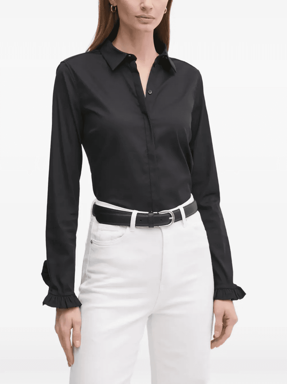 MMMattie ruffled-cuff shirt - Image 1