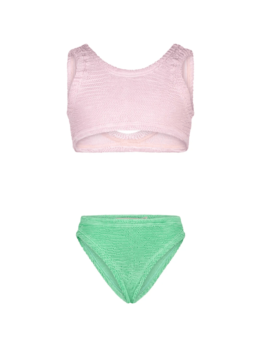 Katy shirred swimsuit - Image 1