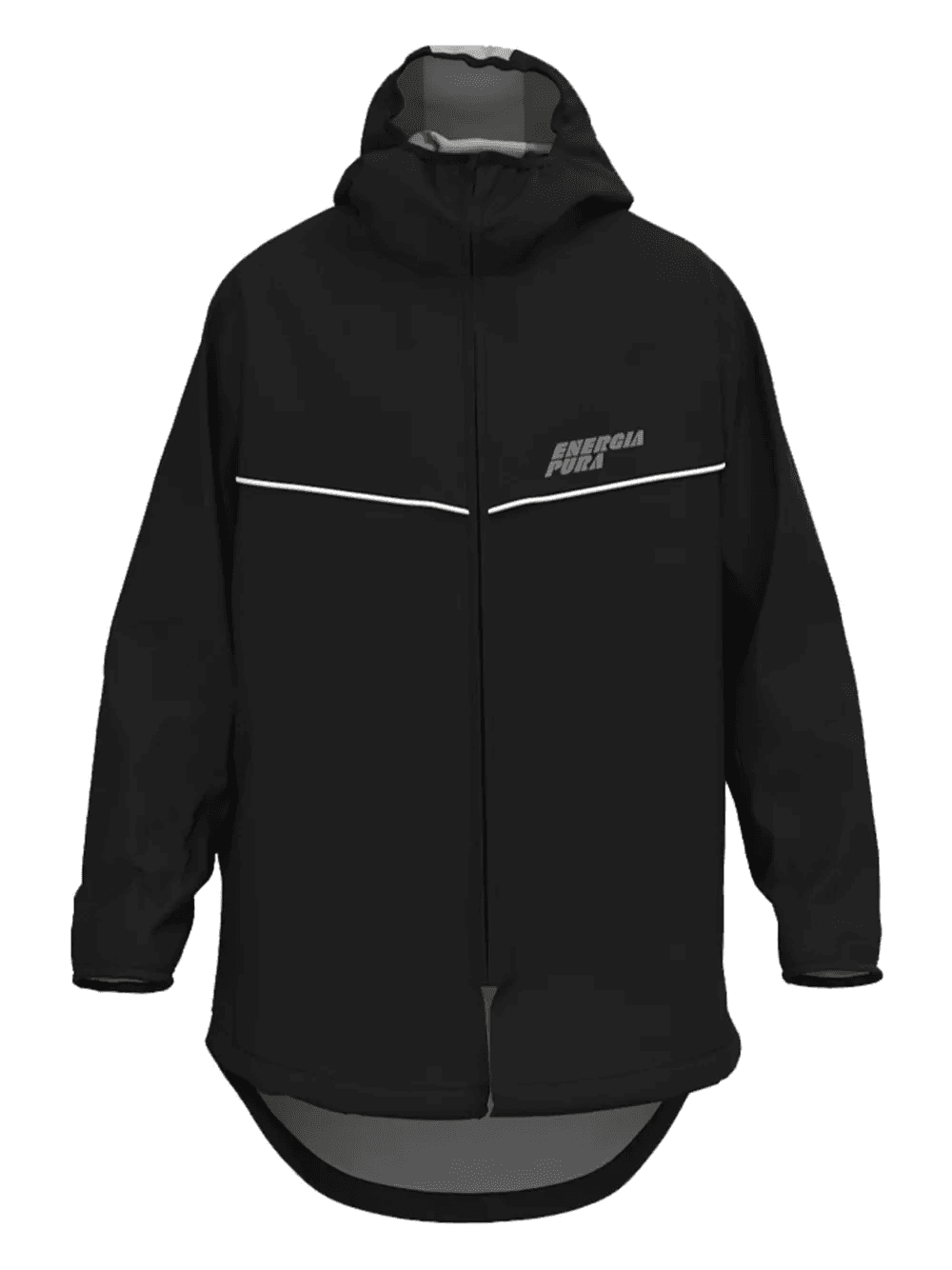 hooded panelled jacket - Image 1