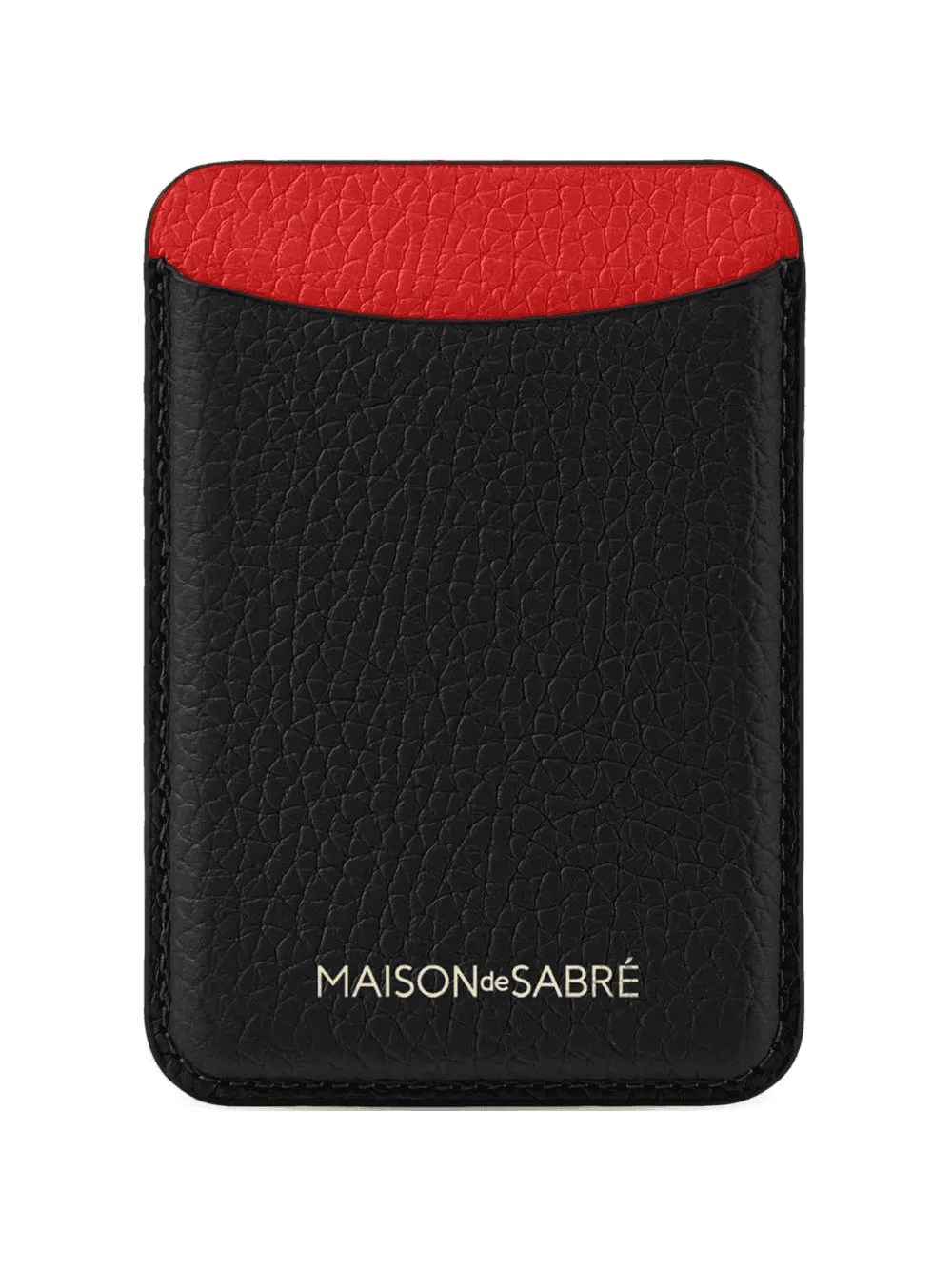 dual-tone leather MagSafe wallet - Image 1