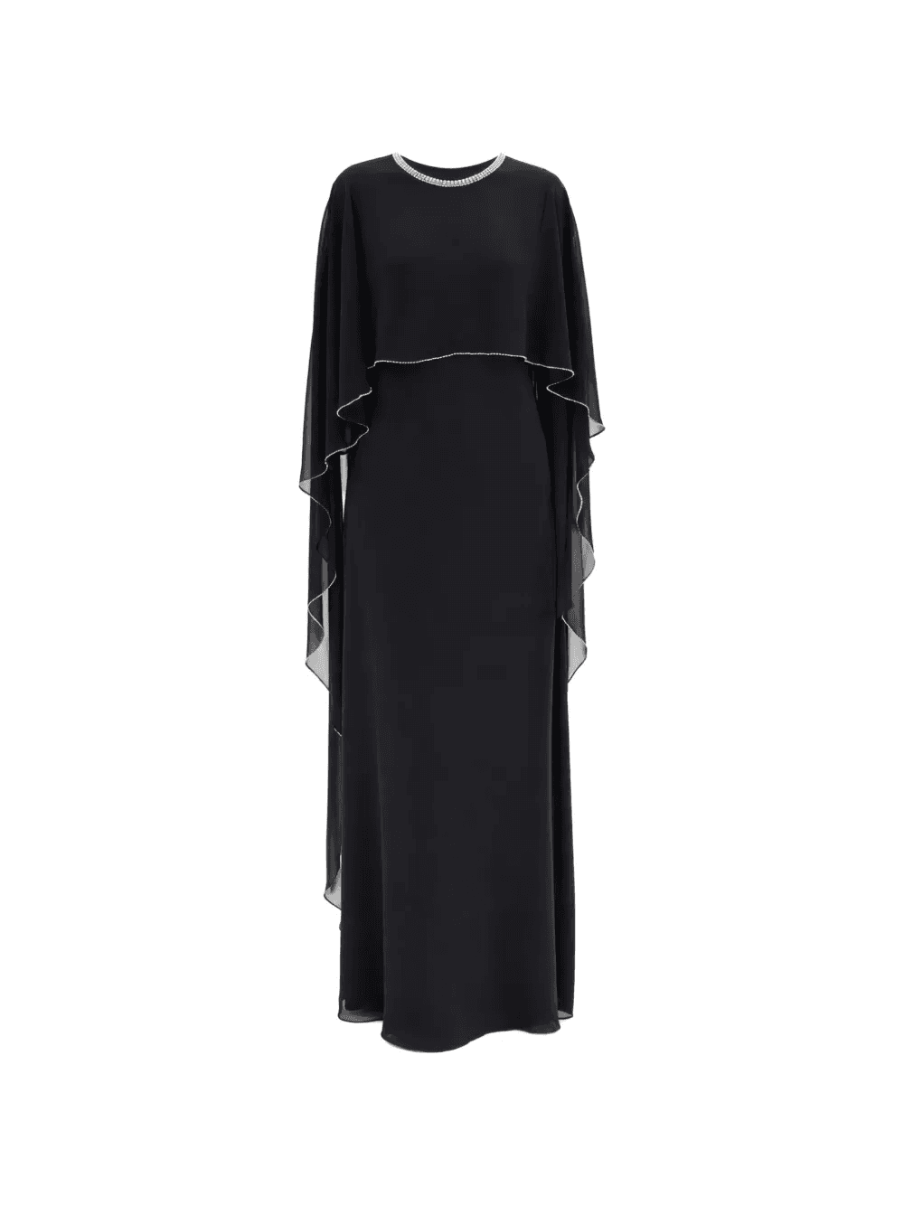 Samira embellished layered maxi dress - Image 1