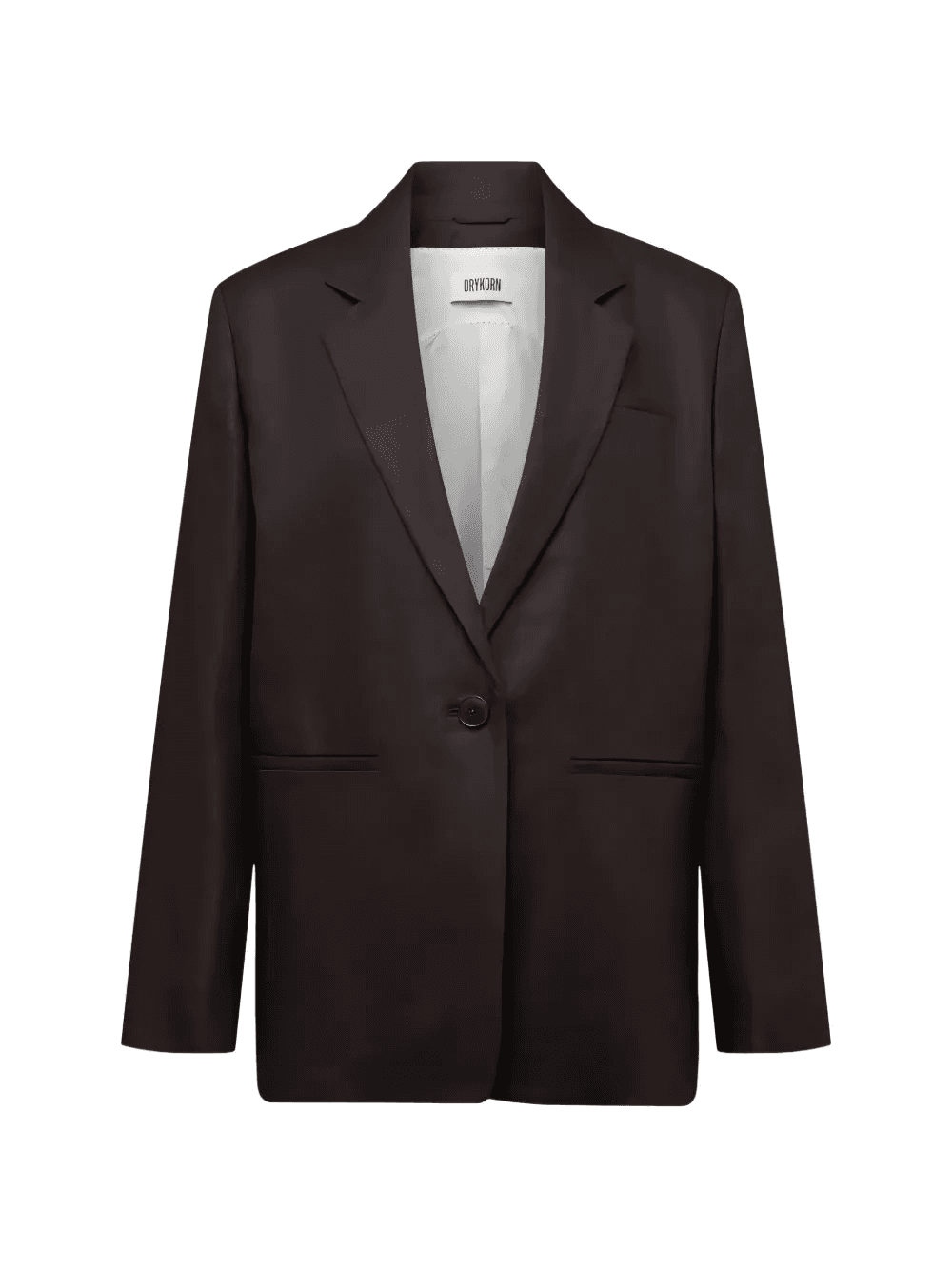 linen single-breasted jacket - Image 1
