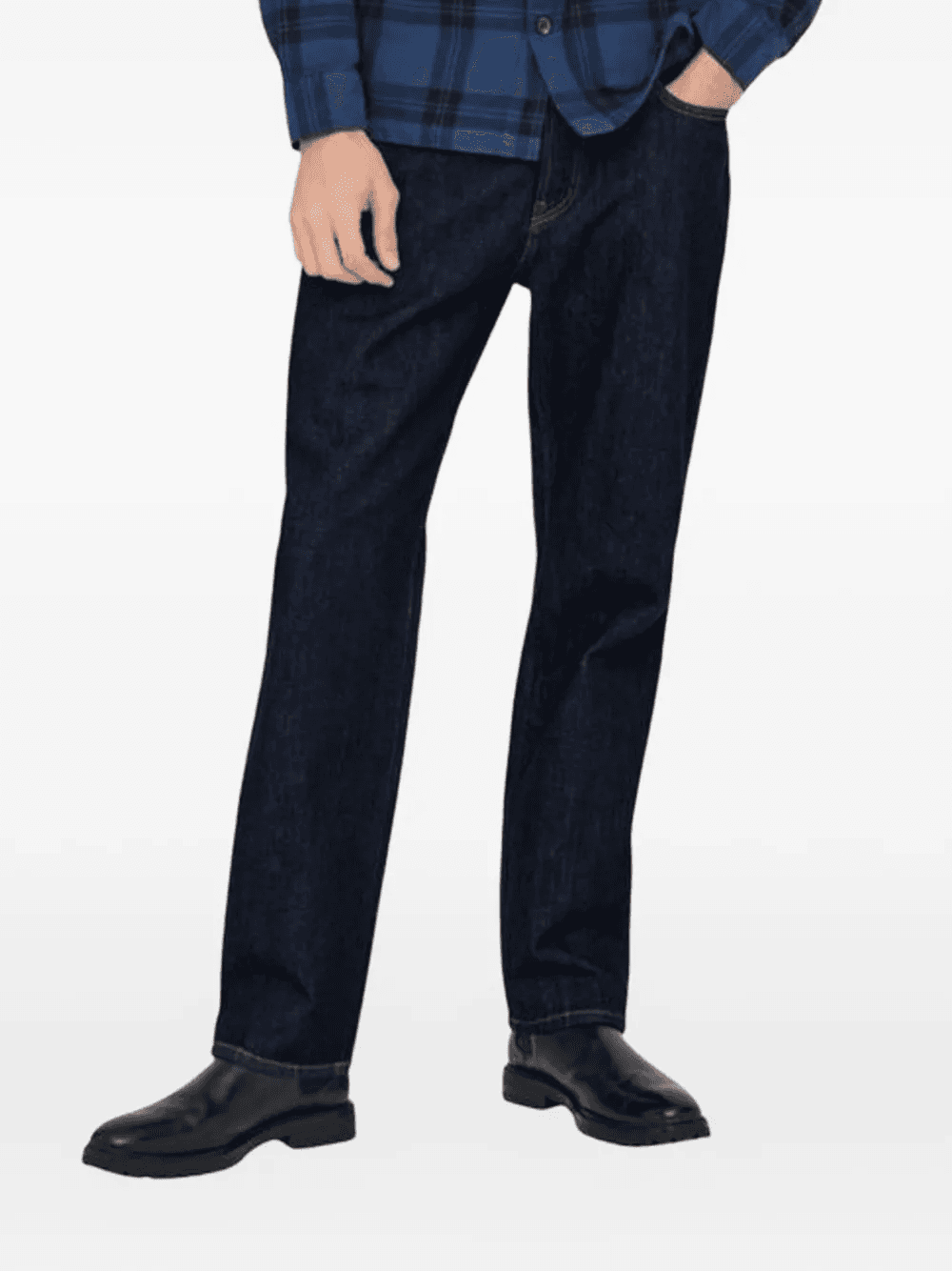 straight-leg denim jeans - Image 1