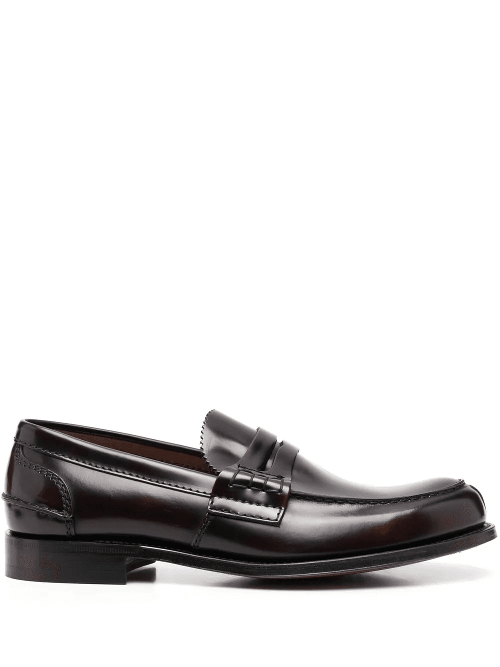 penny-slot leather loafers - Image 1