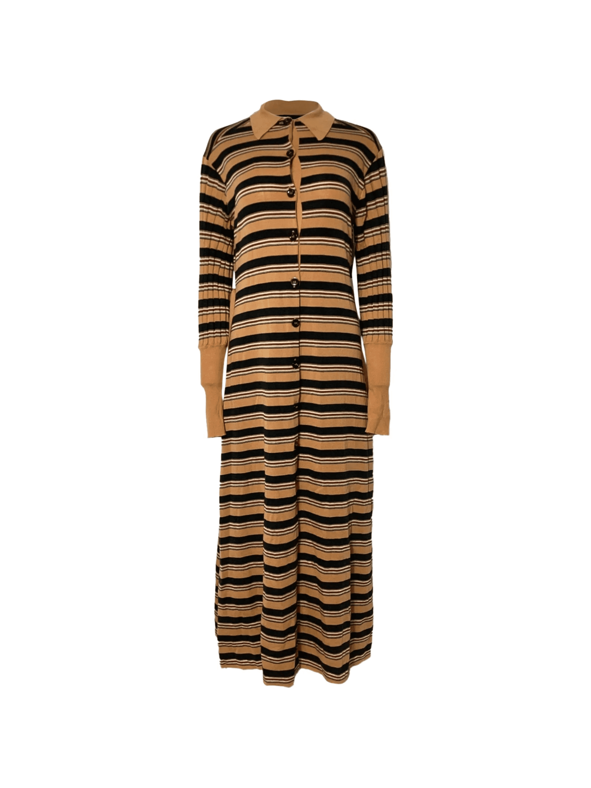striped maxi dress - Image 1