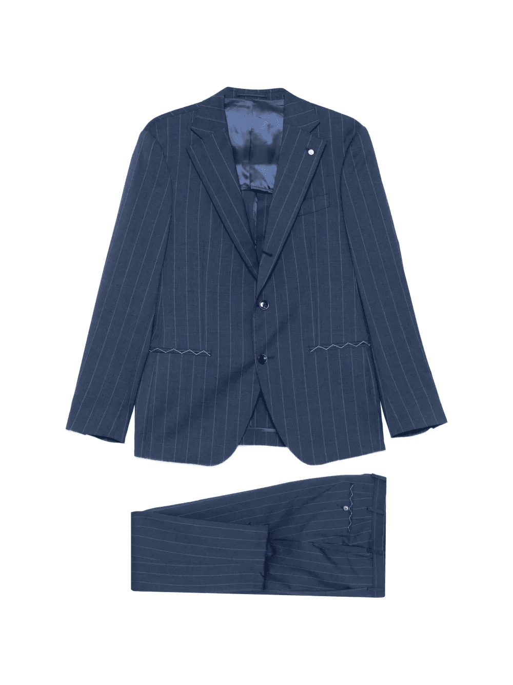 pinstripe-pattern suit - Image 1