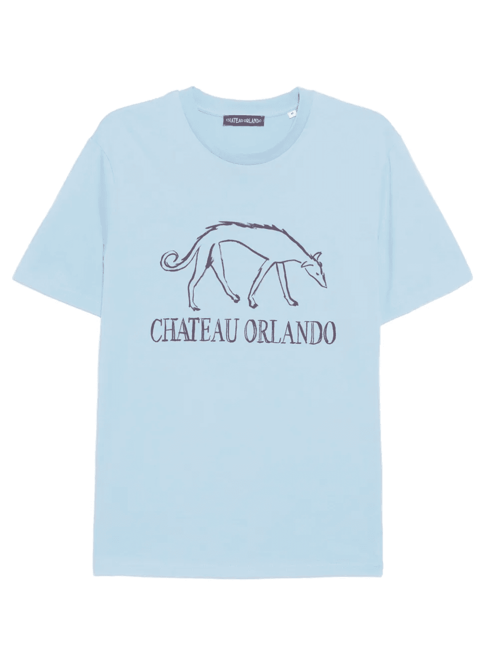 hound-print T-shirt - Image 1