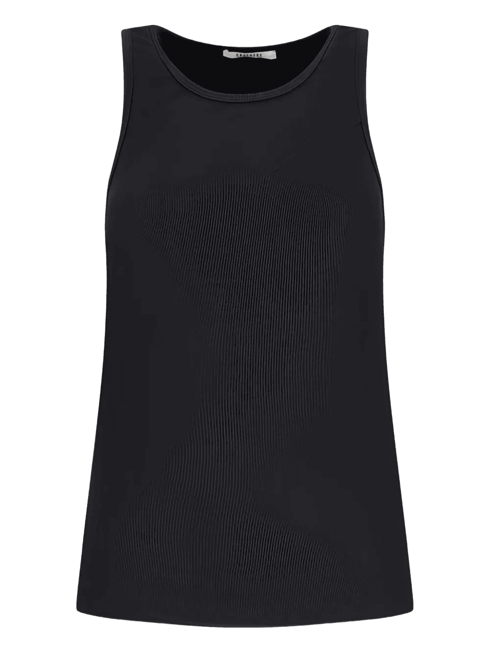 ribbed crew-neck tank top - Image 1