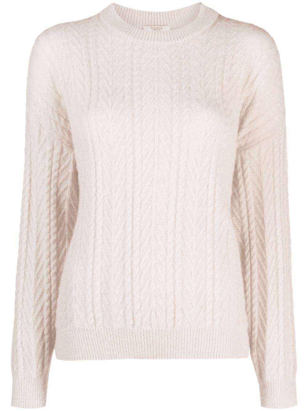 cable-knit wool-blend jumper - Image 1