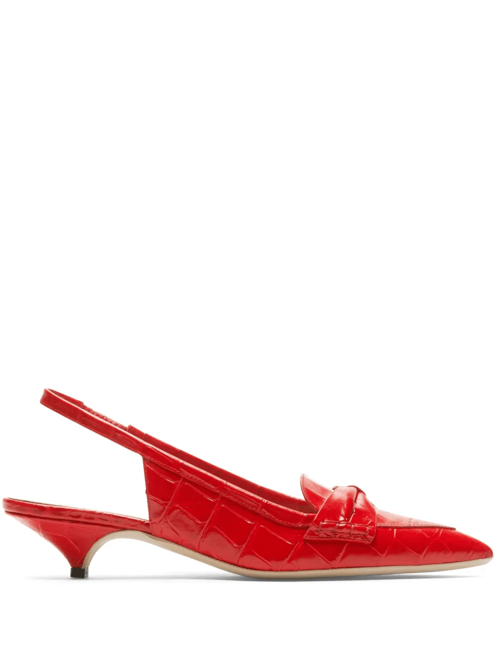 30mm bow slingback pumps - Image 1