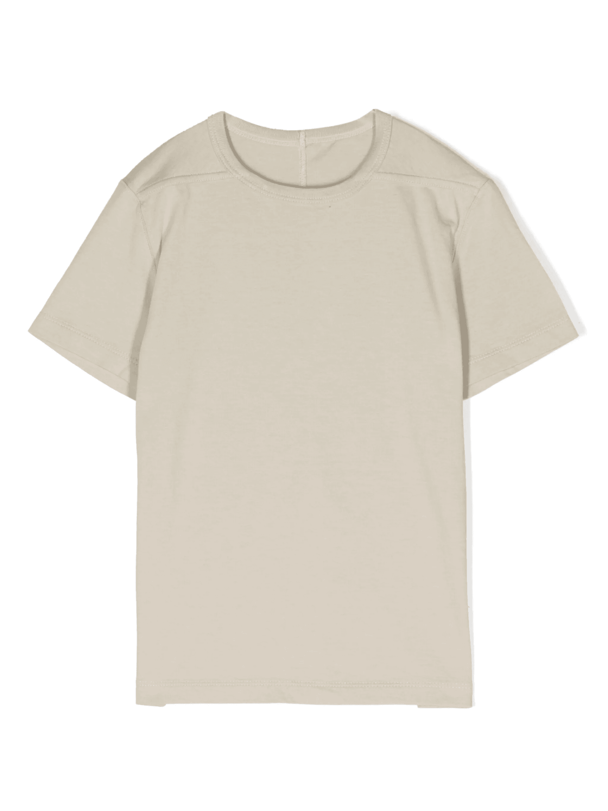 round-neck cotton T-shirt - Image 1