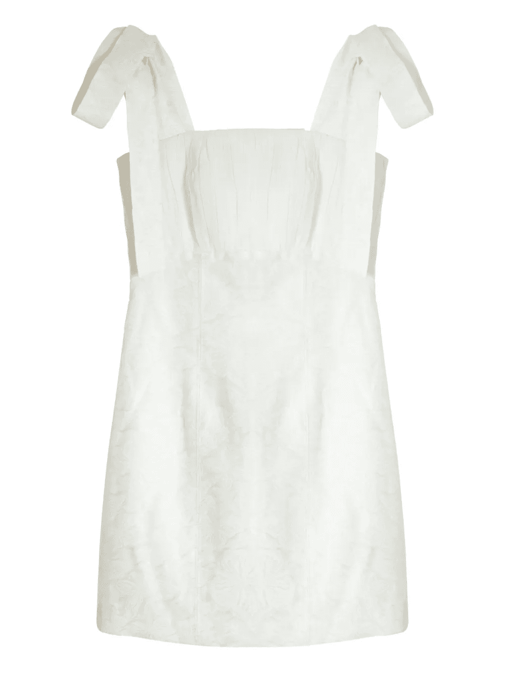 Santa Luzia tie-strap mini dress - Image 1