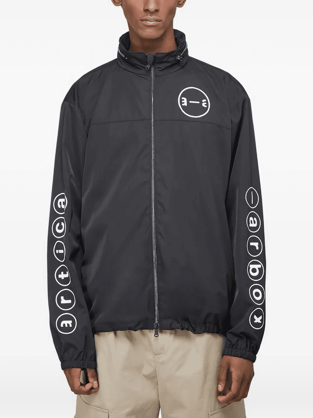 logo zip jacket - Image 1