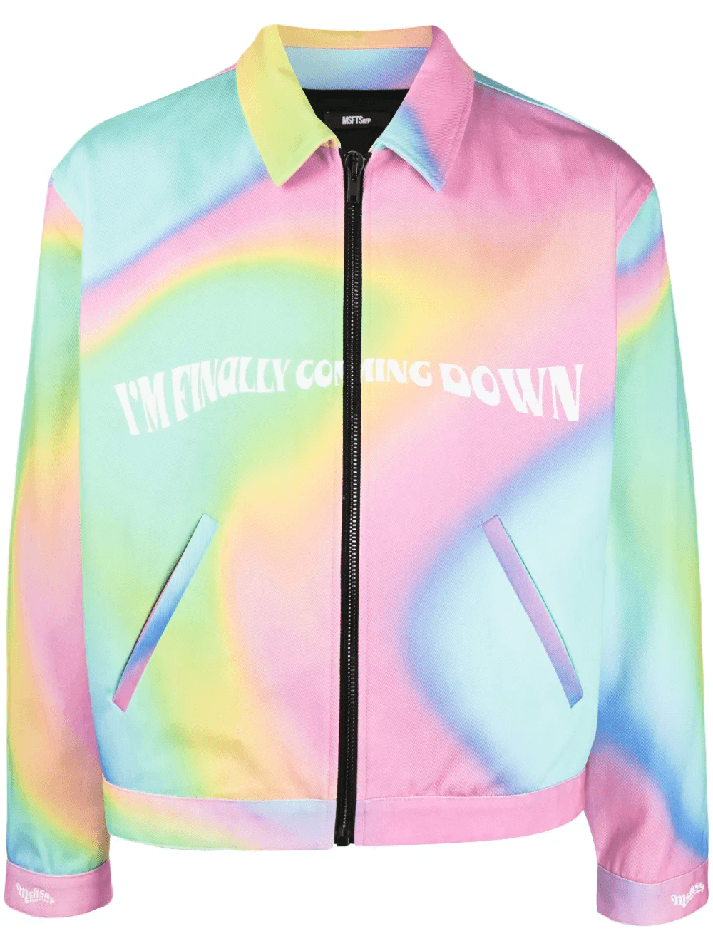 Trippy Summer slogan-print jacket - Image 1