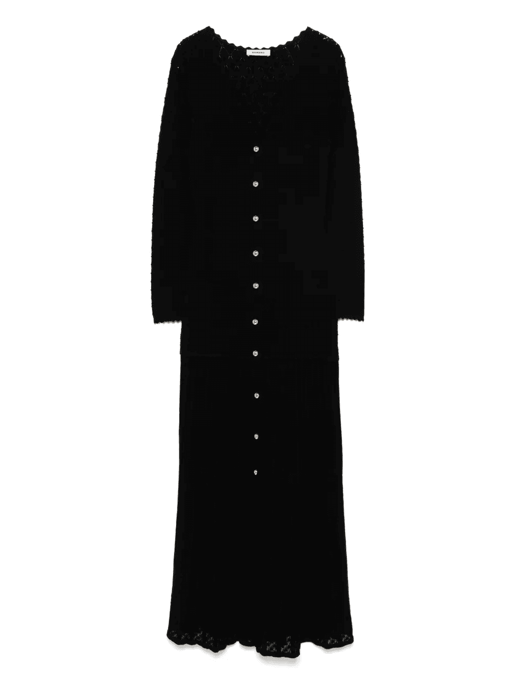 knitted maxi dress - Image 1