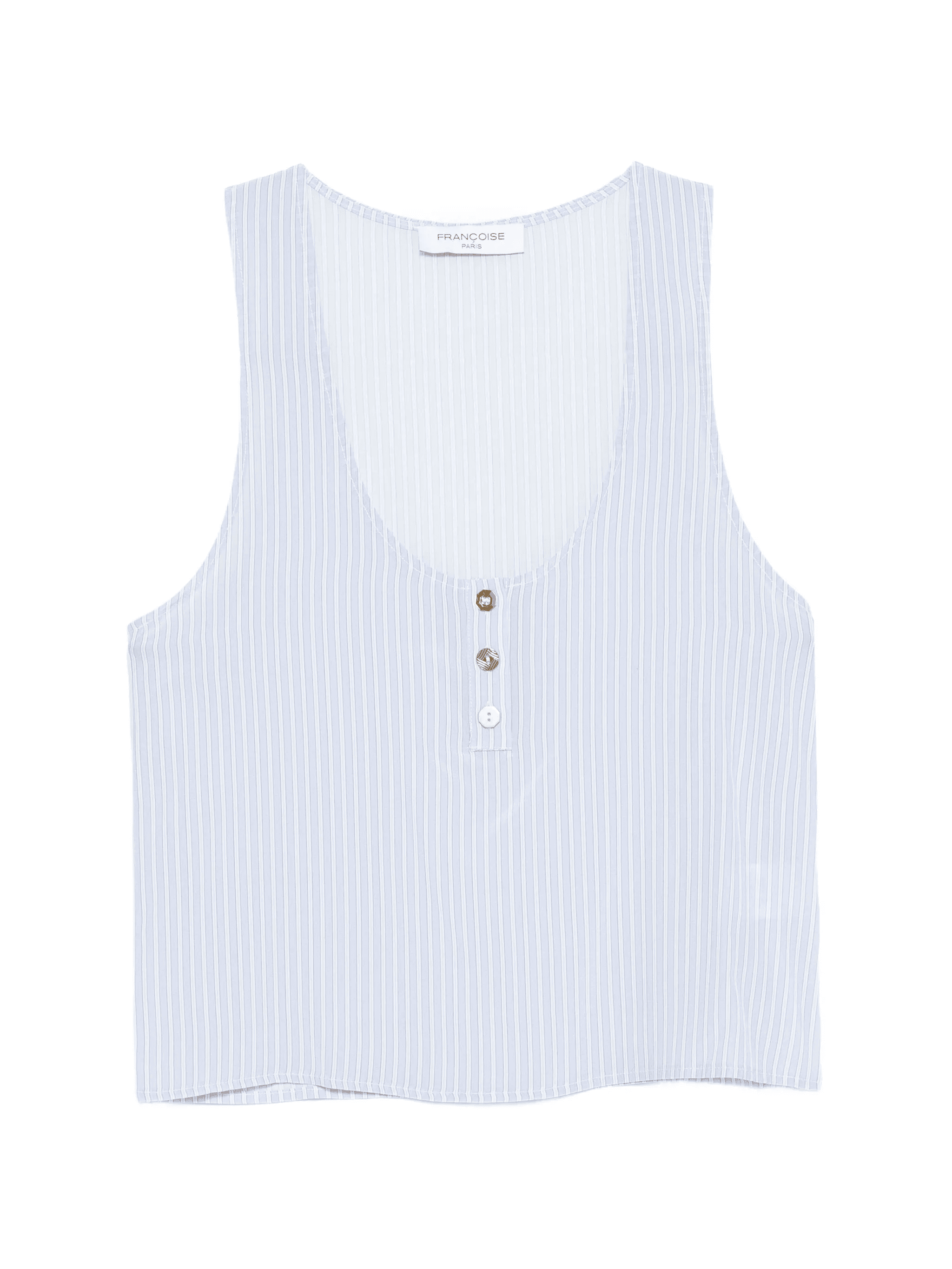 striped button top - Image 1