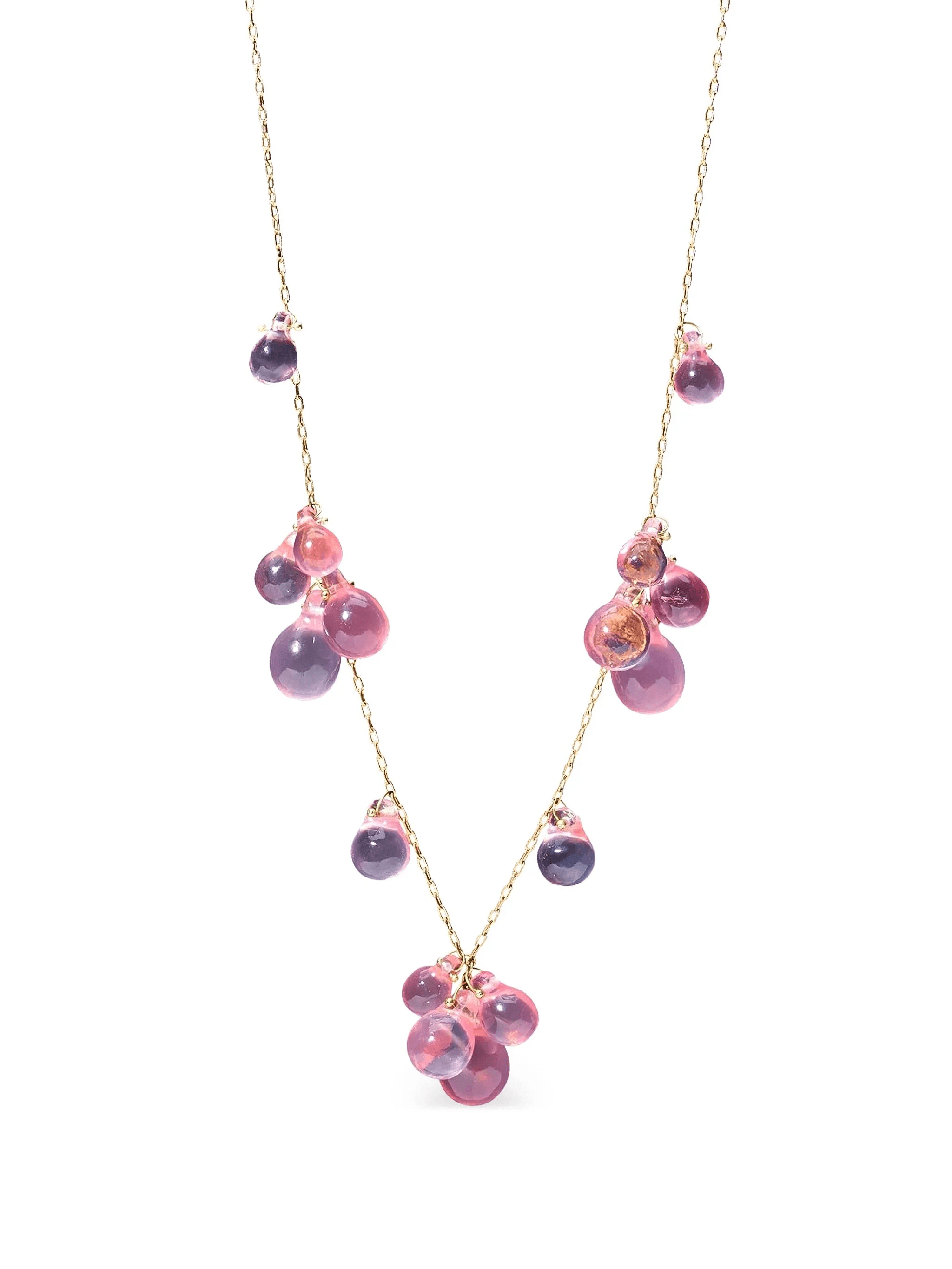 18K yellow gold Bubble necklaces - Image 1